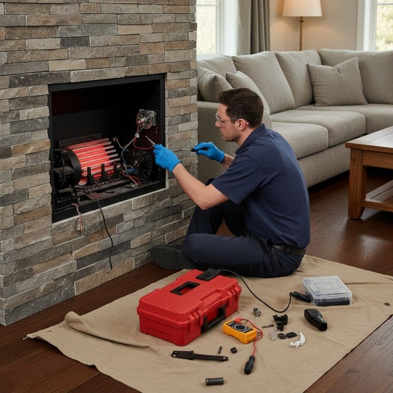 Electric Fireplace Repair