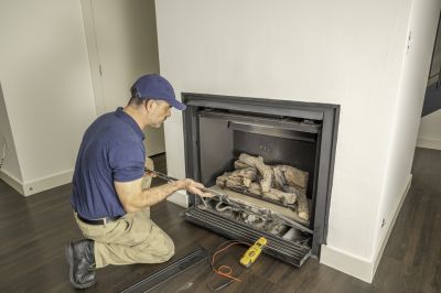 Repaired Electric Fireplace